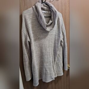 EUC Eight Eight Eight Cream Cowl Neck Sweater Sz XL